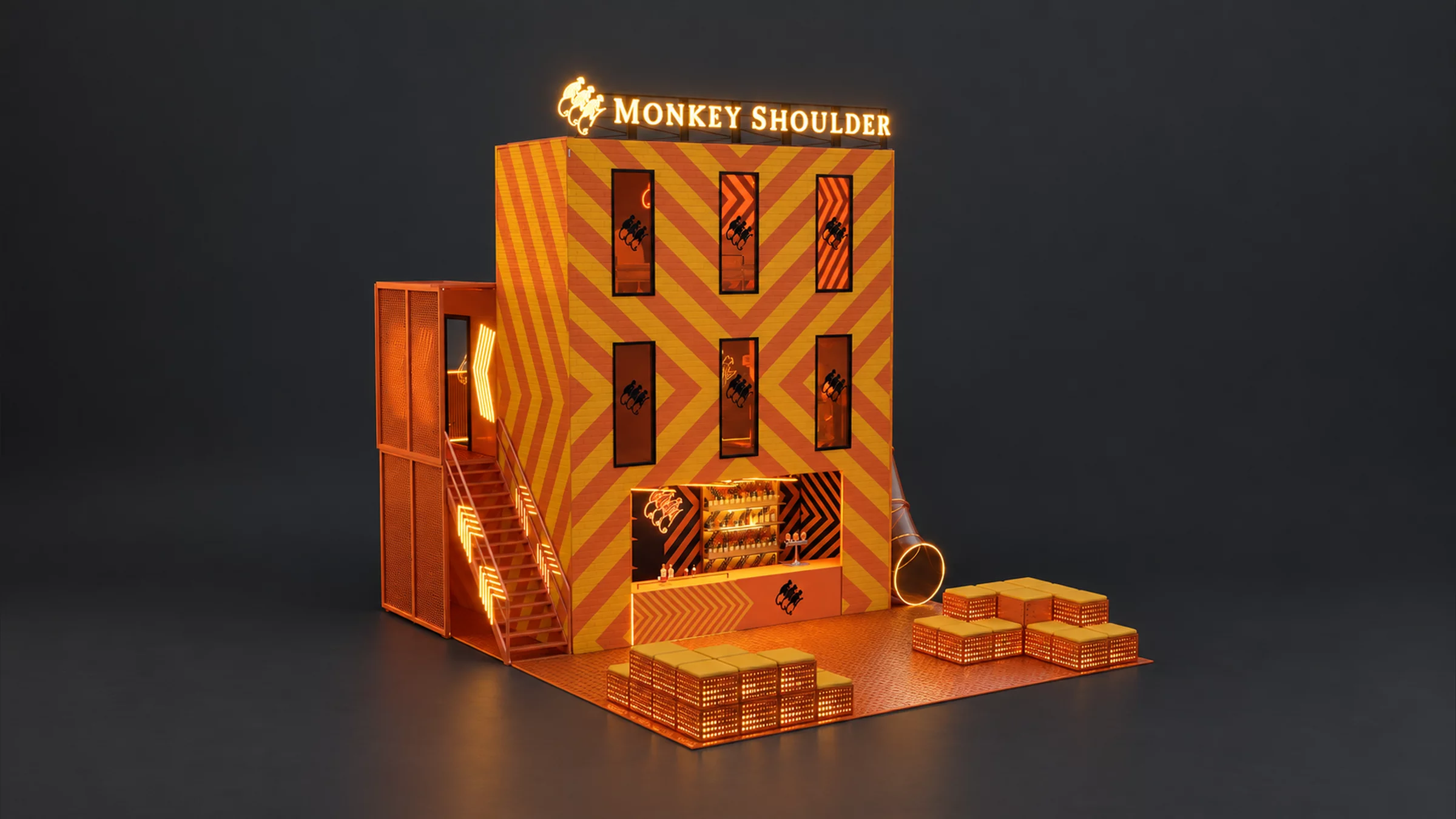 monkey shoulder — visual