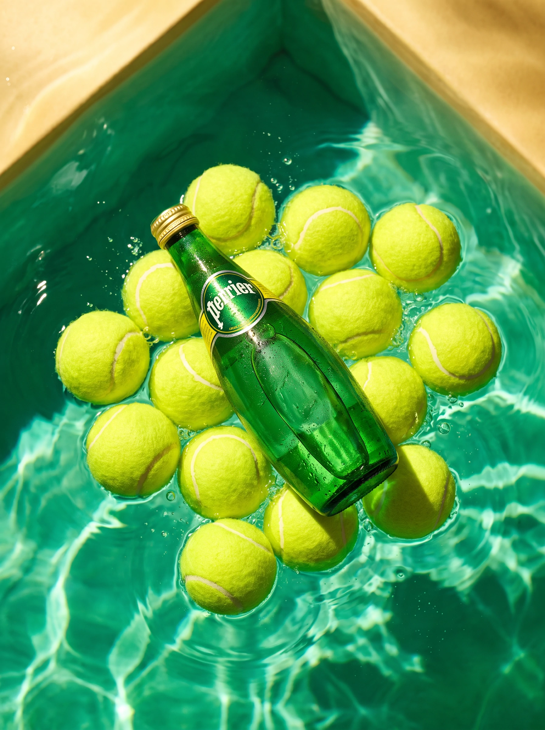 perrier game — visual