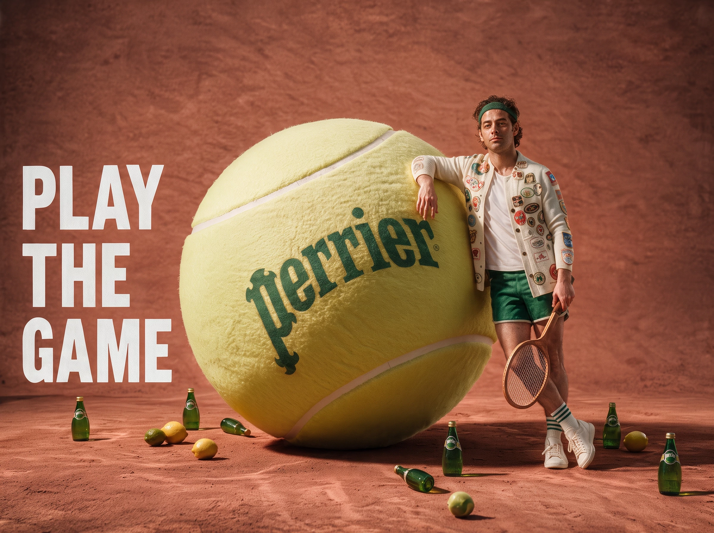perrier game — visual hero